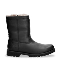 Fedro Igloo C3 - Botines de piel impermeables negros para hombre