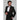 Ford - Blazer negro para hombre con solapa tipo chal