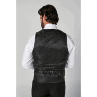 Ford - Chaleco cruzado negro para hombre