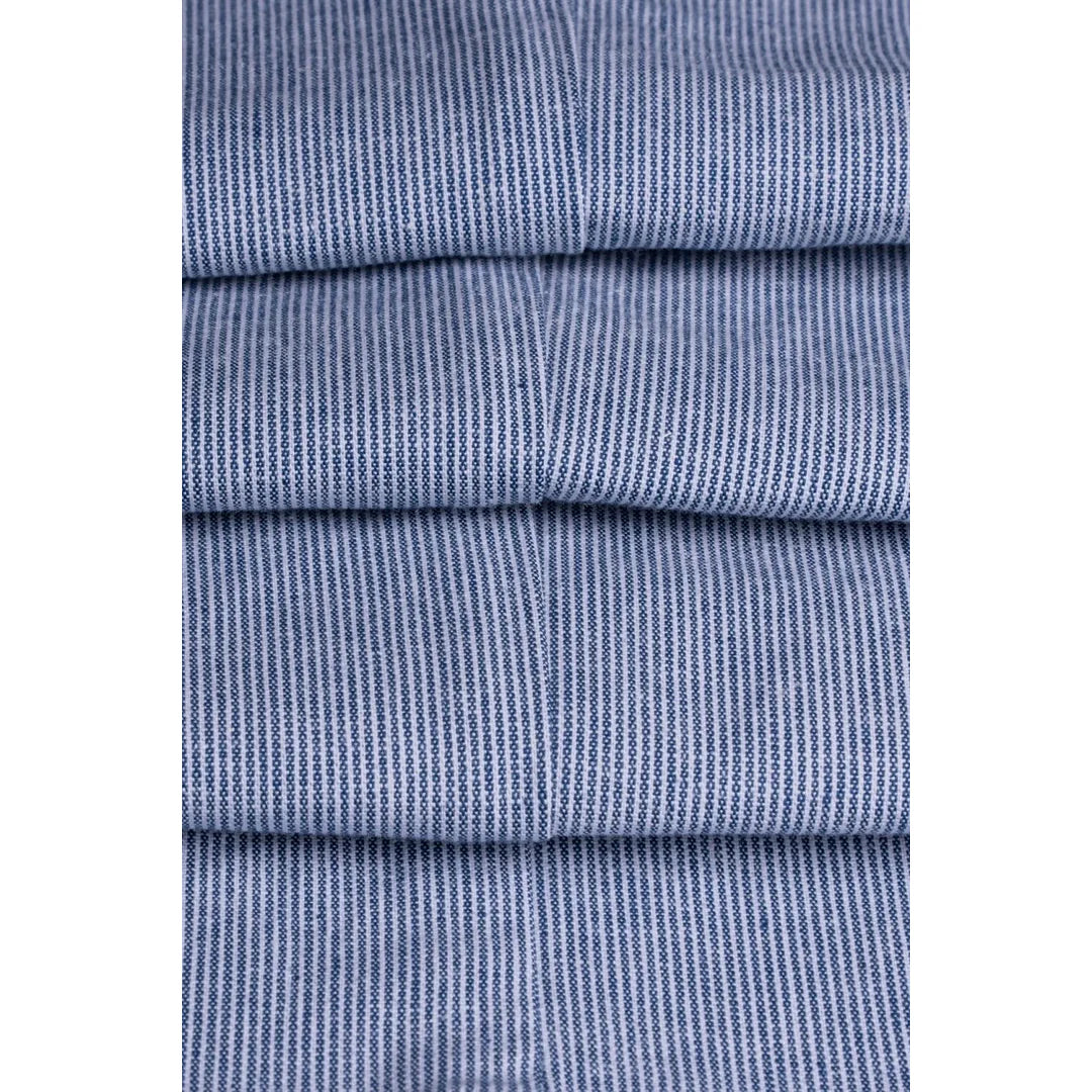 Fredrik - Pantalones de verano azul claro para hombre