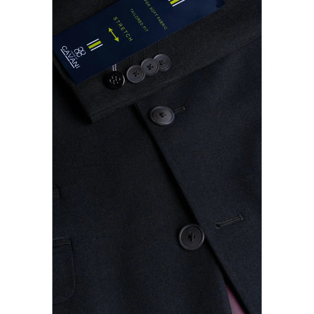 Furious - Blazer formal para hombre color verde oliva oscuro