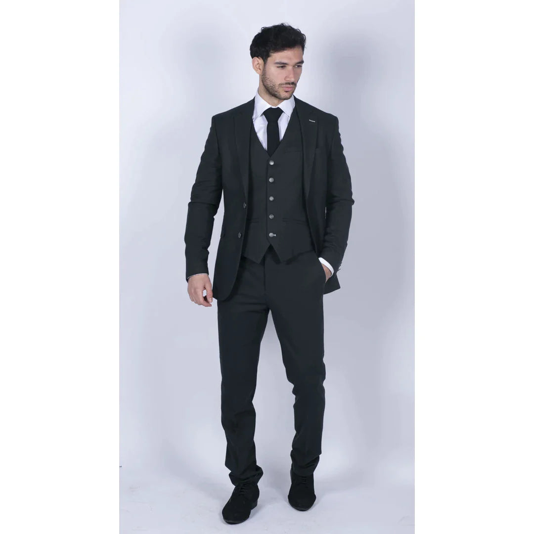 Traje de hombre de tweed verde oliva de 3 piezas, corte clásico vintage de los años 20, ideal para bodas.