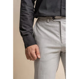 Furious - Pantalones clásicos grises para hombre