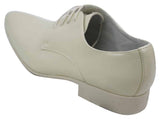 Zapatos elegantes de cuero azul, negro, crema y beige de diseño italiano para hombre.