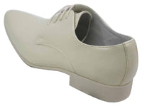 Zapatos elegantes de cuero azul, negro, crema y beige de diseño italiano para hombre.