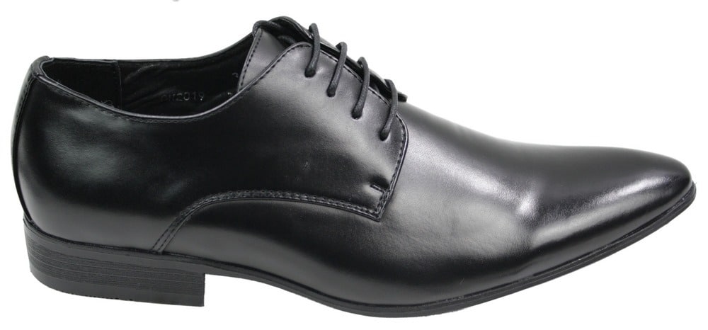 Zapatos elegantes de cuero azul, negro, crema y beige de diseño italiano para hombre.