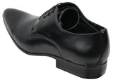 Zapatos elegantes de cuero azul, negro, crema y beige de diseño italiano para hombre.