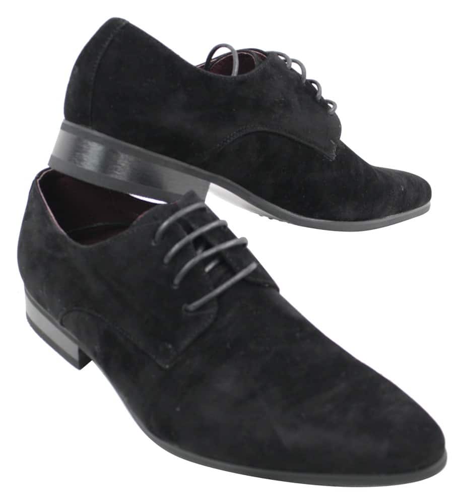 Zapatos casuales elegantes de gamuza con cordones para hombre, color rojo, verde, negro y gris, estilo italiano.