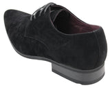 Zapatos casuales elegantes de gamuza con cordones para hombre, color rojo, verde, negro y gris, estilo italiano.