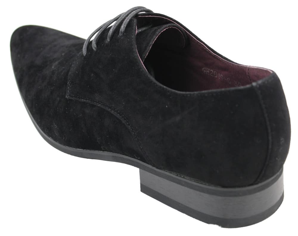 Zapatos casuales elegantes de gamuza con cordones para hombre, color rojo, verde, negro y gris, estilo italiano.