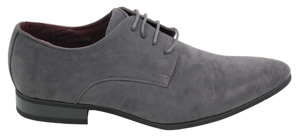 Zapatos casuales elegantes de gamuza con cordones para hombre, color rojo, verde, negro y gris, estilo italiano.