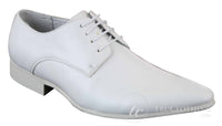 Galax GH2019 - Zapatos de cuero elegantes, casuales y formales para hombre, con cordones y punta, ideales para bodas, graduaciones o la oficina.