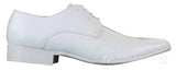 Galax GH2019 - Zapatos de cuero elegantes, casuales y formales para hombre, con cordones y punta, ideales para bodas, graduaciones o la oficina.