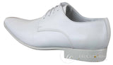Galax GH2019 - Zapatos de cuero elegantes, casuales y formales para hombre, con cordones y punta, ideales para bodas, graduaciones o la oficina.