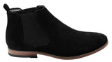 Botines Chelsea de ante italiano para hombre, estilo casual elegante, para desierto.