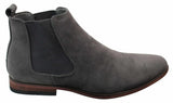 Botines Chelsea de ante italiano para hombre, estilo casual elegante, para desierto.