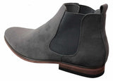 Botines Chelsea de ante italiano para hombre, estilo casual elegante, para desierto.