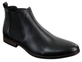 Zapatos negros de hombre con cordones, estilo casual elegante, de ante brillante con detalles de charol.