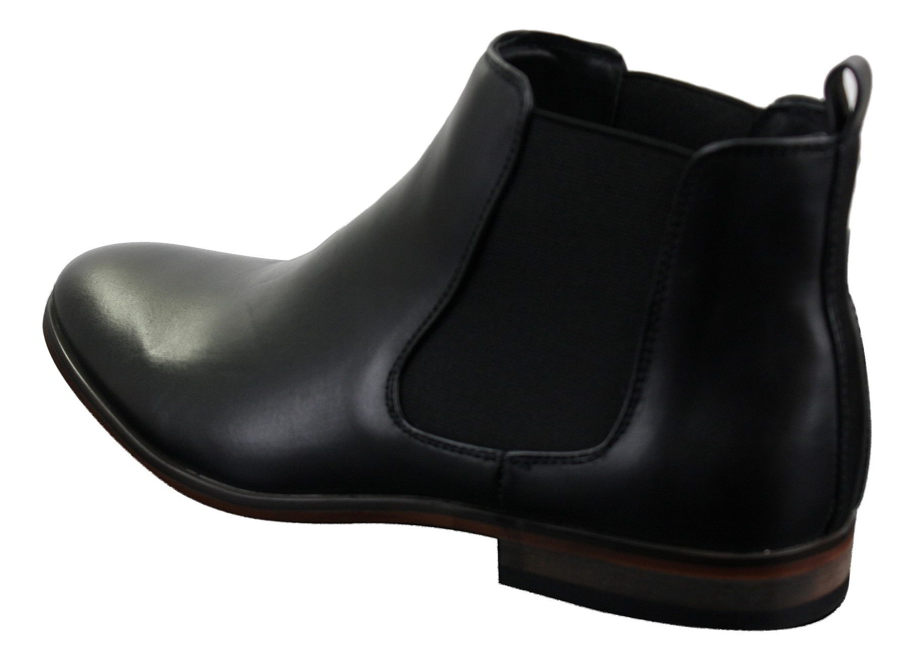 Zapatos negros de hombre con cordones, estilo casual elegante, de ante brillante con detalles de charol.