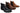 Zapatos negros de hombre con cordones, estilo casual elegante, de ante brillante con detalles de charol.
