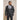 Georgi - Blazer negro con estampado floral para hombre