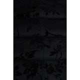 Georgi - Blazer negro con estampado floral para hombre