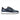 Getafe - Zapatillas deportivas de piel azul para hombre, fáciles de usar.