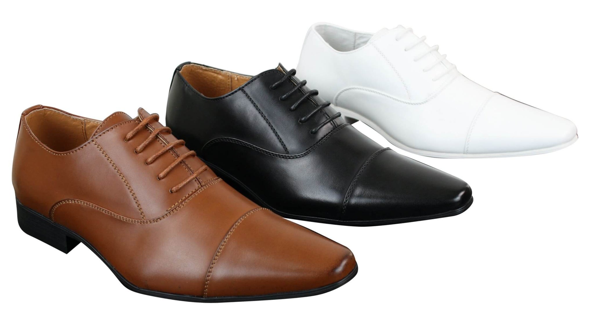 Zapatos formales con cordones para hombre