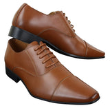 Zapatos formales con cordones para hombre