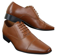 Zapatos formales con cordones para hombre