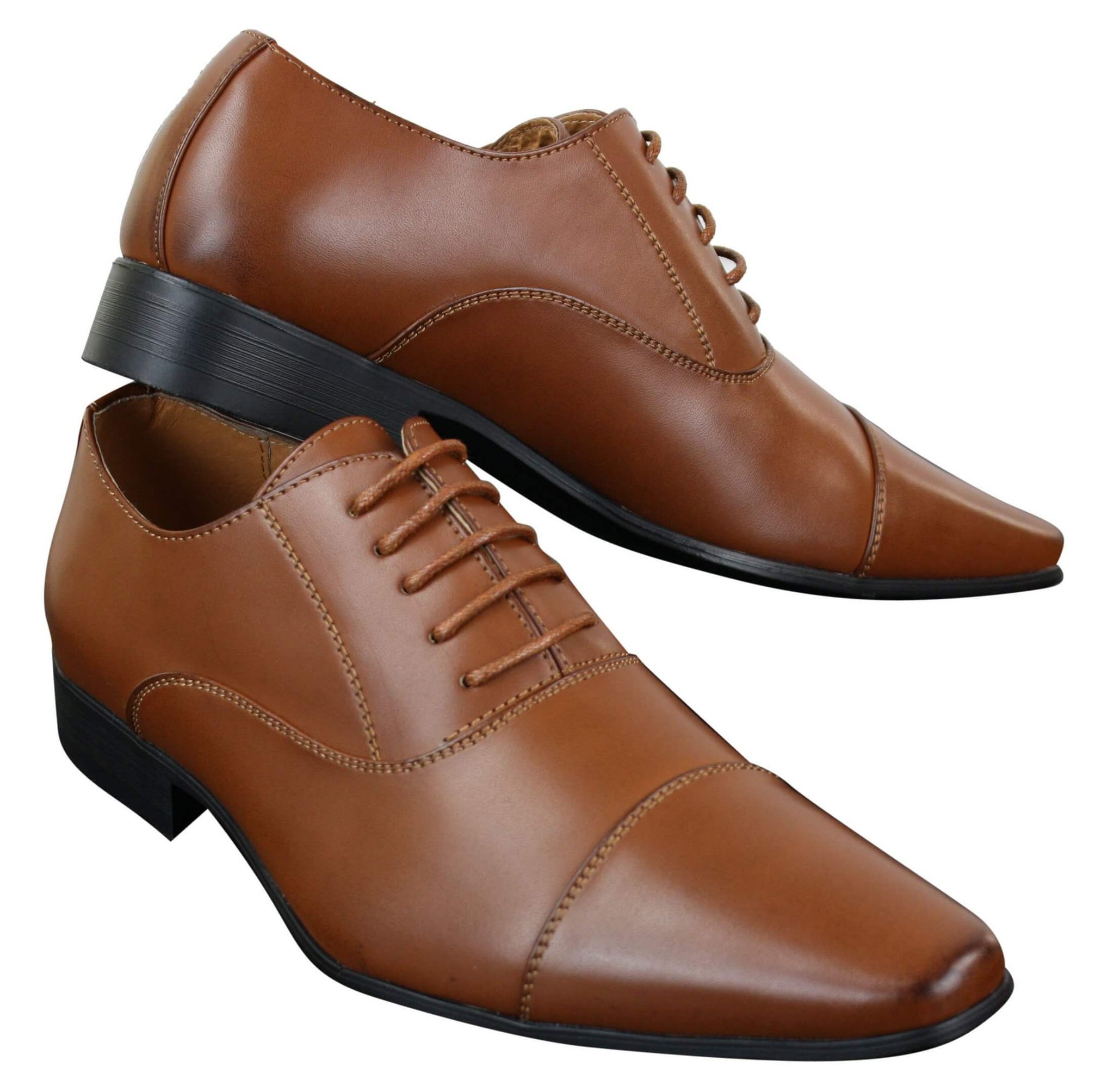 Zapatos formales con cordones para hombre