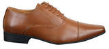 Zapatos formales con cordones para hombre