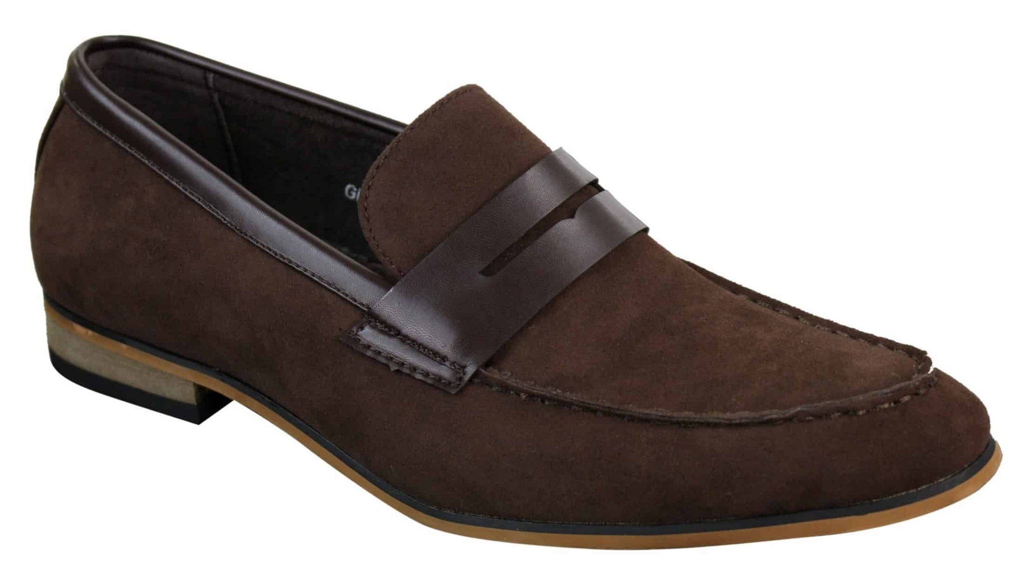 Mocasines de ante para hombre, estilo casual elegante, de diseñador italiano.