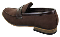 Mocasines de ante para hombre, estilo casual elegante, de diseñador italiano.