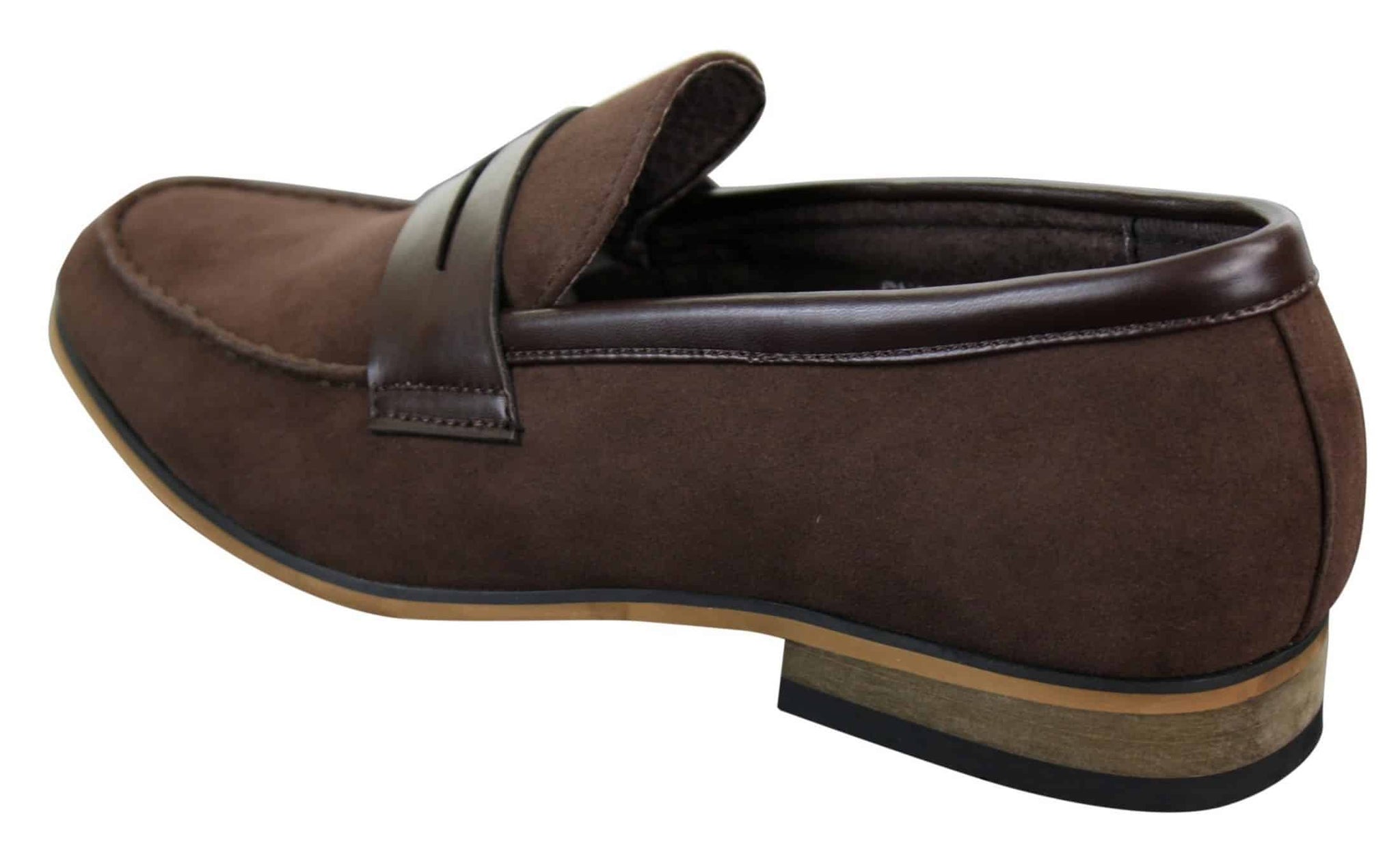 Mocasines de ante para hombre, estilo casual elegante, de diseñador italiano.