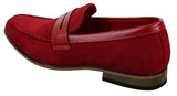 Mocasines de ante para hombre, estilo casual elegante, de diseñador italiano.