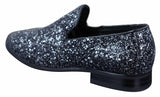 Zapatos de fiesta brillantes con purpurina para hombre