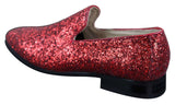 Zapatos de fiesta brillantes con purpurina para hombre
