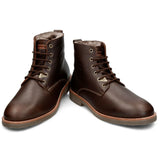 Glasgow Igloo C1 - Botines de piel marrón para hombre