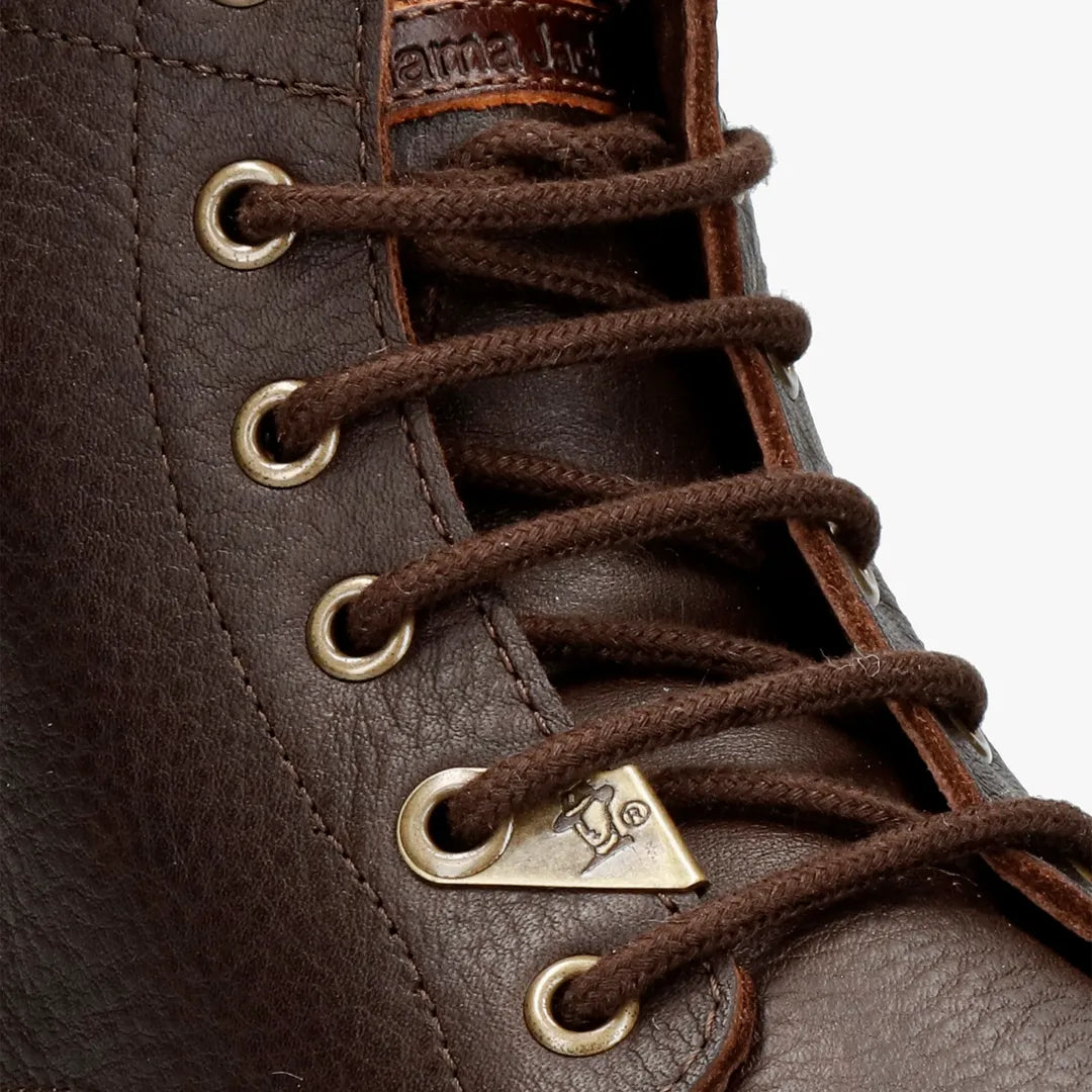 Glasgow Igloo C1 - Botines de piel marrón para hombre