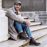 Glasgow GTX C2 - Botines de cuero marrón con cordones para hombre
