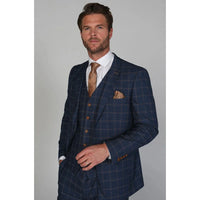 Hamleys - Blazer azul para hombre