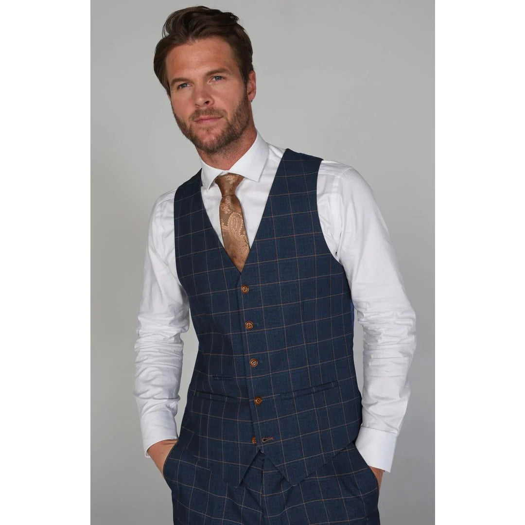 Hamleys - Chaleco azul para hombre