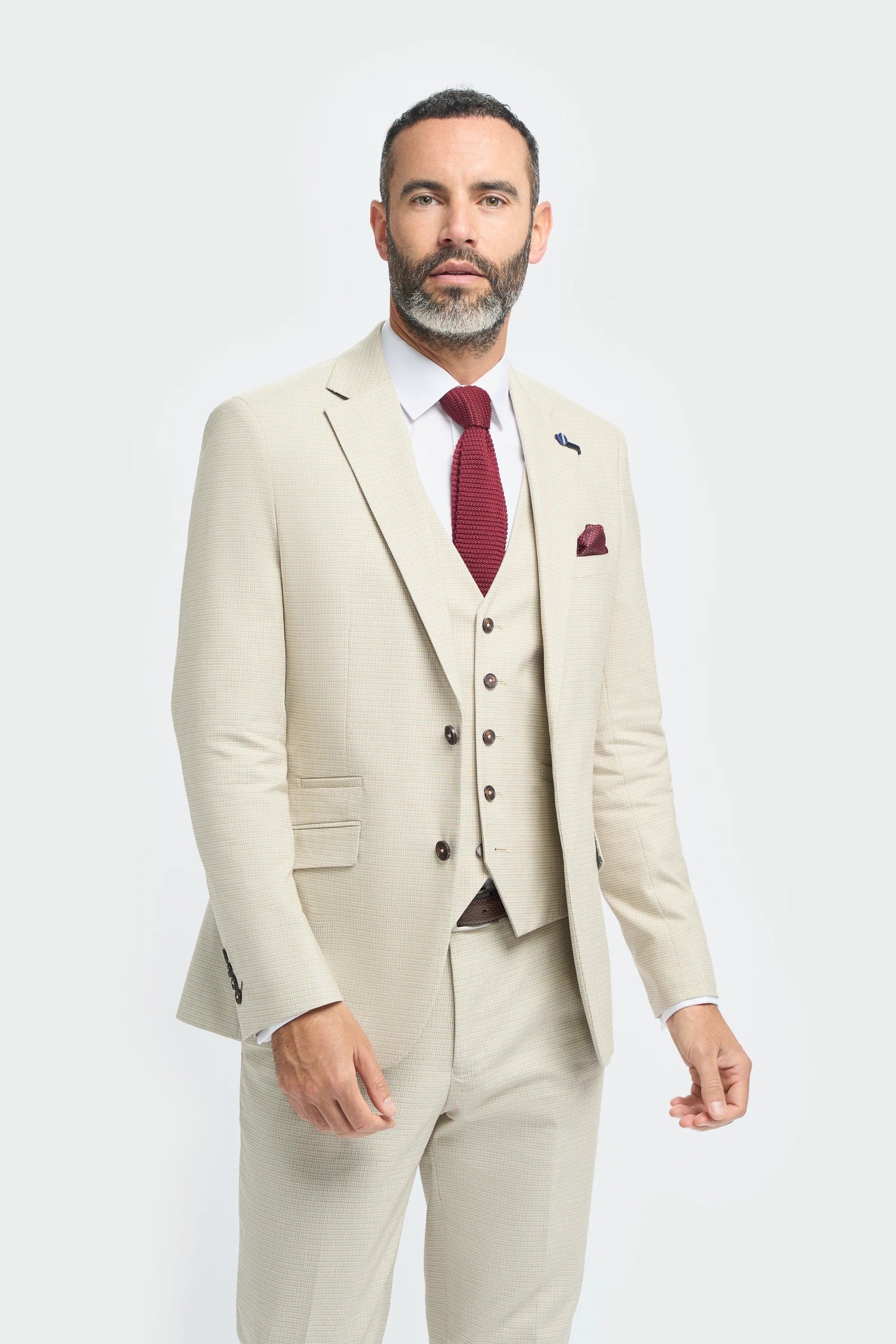 Hampton - Blazer beige para hombre