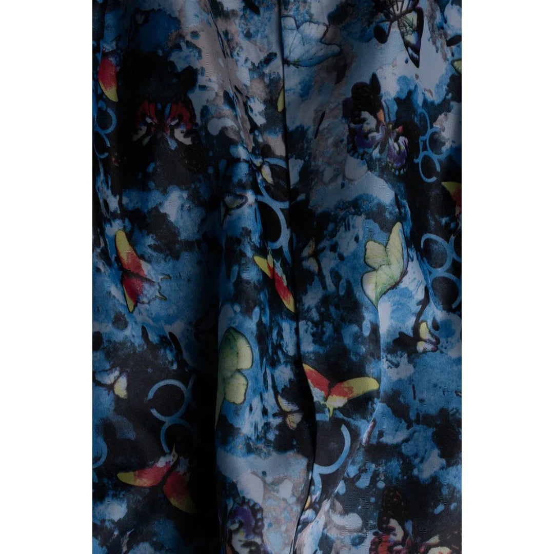 Hardy - Chaleco de hombre a cuadros azul y marrón