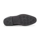 Harry - Zapatos brogue de charol color vino para hombre