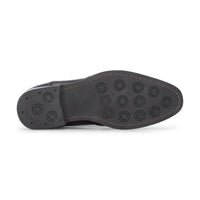Harry - Zapatos brogue de charol color vino para hombre