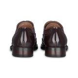 Harry - Zapatos brogue de charol color vino para hombre