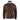 Chaqueta de aviador de piel de oveja Sherling para hombre con cremallera, estilo Segunda Guerra Mundial.