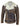 Chaqueta vintage de piel de oveja marrón para hombre